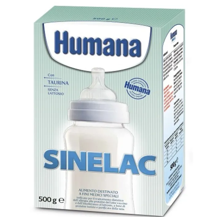 Humana Sinelac 1 in Polvere 500 grammi - Alimento a Fini Medici Speciali