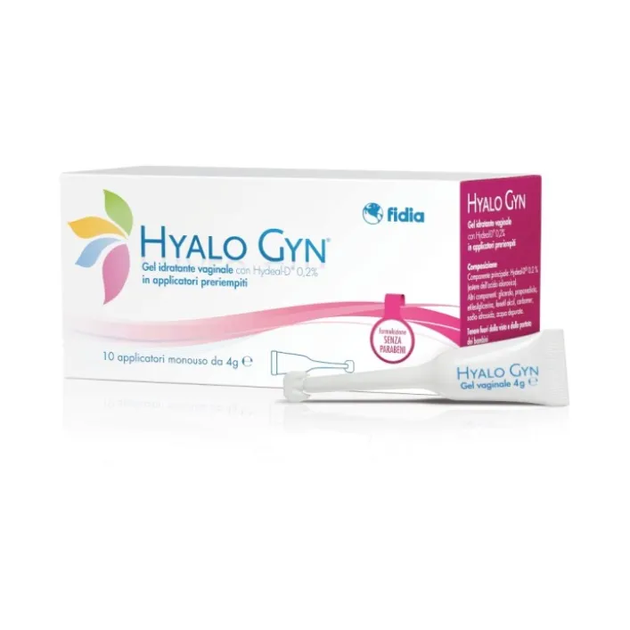 Hyalo Gyn Idratante Vaginale in Gel con Acido Ialuronico 10 Applicatori Monodose