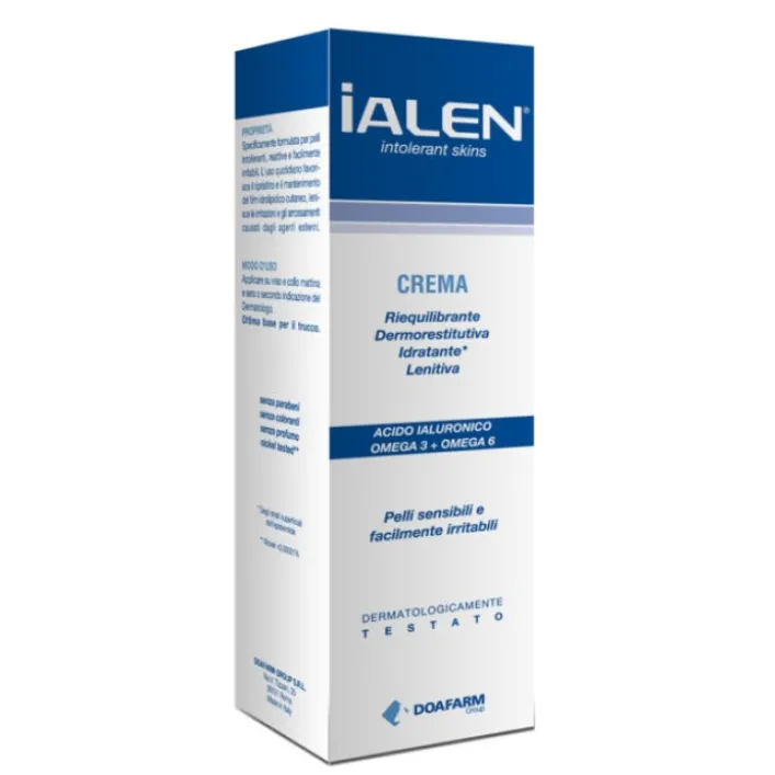 Ialen Crema Lenitiva Pelle Sensibile 50 ml