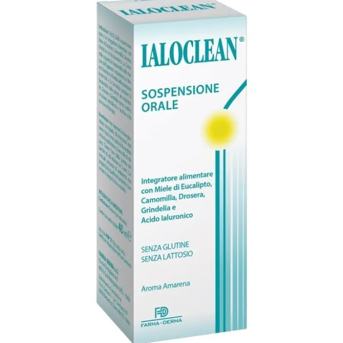 Ialoclean Sospensione Orale 200 ml - Integratore Benessere Vie Respiratorie