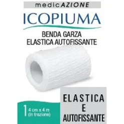Icopiuma Benda Garza Elastica Autofissante cm 4 x 4 metri