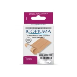 Icopiuma Cerotto in Striscia in Cotone Elastico m 50 x 6 cm