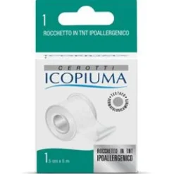 Icopiuma Cerotto Rocchetto in TNT Ipoallergenico cm 5 x 5 m