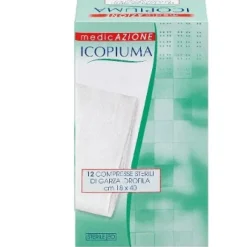 Icopiuma Compresse di Garza Idrofila 18 x 40 cm 12 pezzi