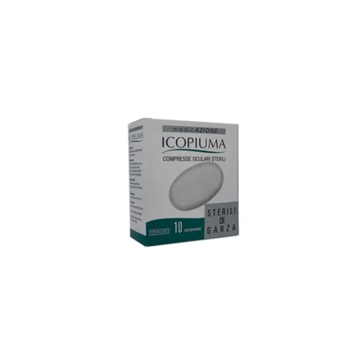 Icopiuma Compresse Oculari Adesive Sterili 10 pezzi