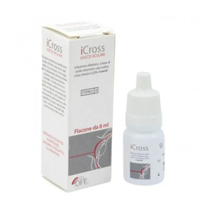 iCross Gocce Oculari Lubrificanti 8 ml