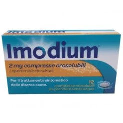 Imodium 12 Compresse Orosolubili - Loperamide Antidiarroico
