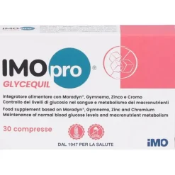Imopro Glycequil 30 Compresse - Integratore Controllo Glucosio e Metabolismo
