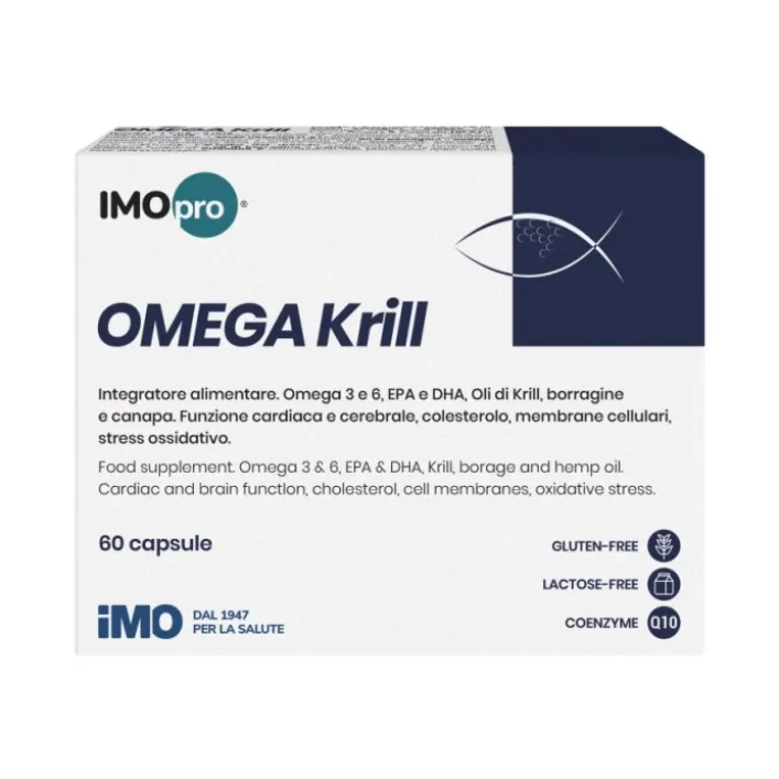 Imopro Omega Krill 60 capsule - Integratore Alimentare