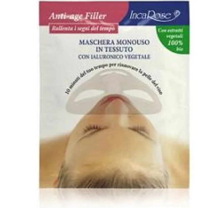 Incarose Maschera Viso Trattamento Antieta' Monouso 1 pezzo