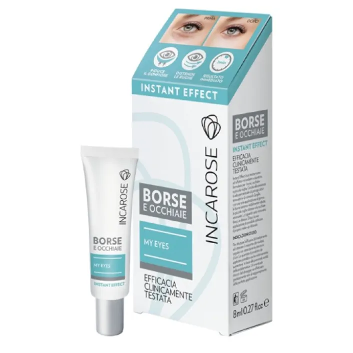 Incarose My Eyes Instant Effect per Borse e Occhiaie 8 ml