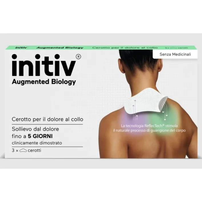 Initiv Cerotto Dolore Collo 3 pezzi