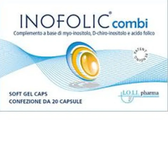 Inofolic Combi 20 Capsule - Integratore di Myo-Inositolo e Acido Folico