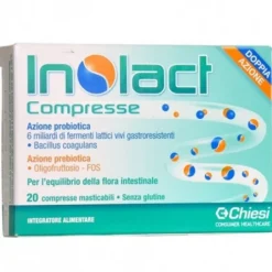 Inolact 20 Compresse Masticabili - Integratore Alimentare