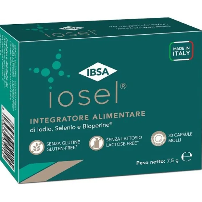 Iosel 30 capsule molli - Integratore per la Tiroide