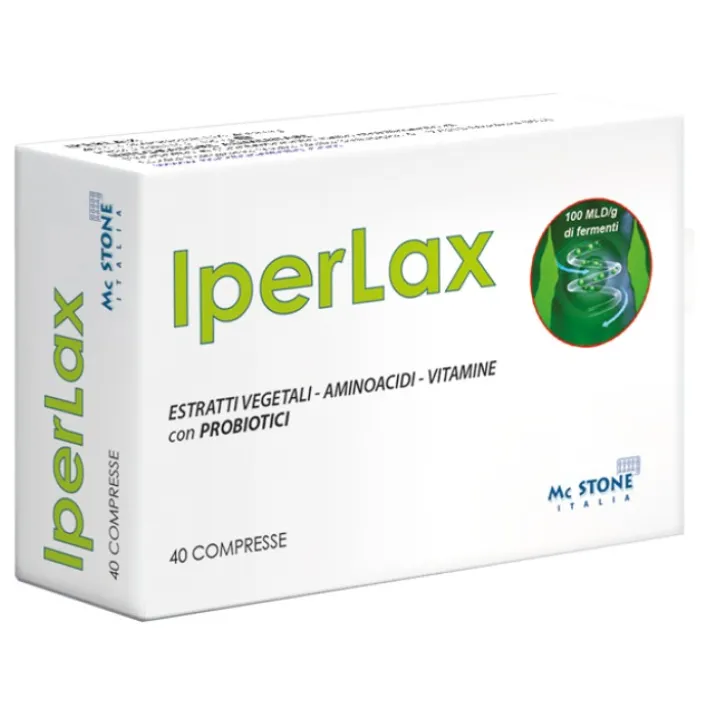 Iperlax 40 Compresse - Integratore Transito Intestinale