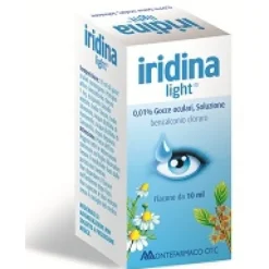 Iridina Light Gocce 0,01% Benzalconio Cloruro Collirio 10 ml