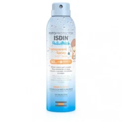 Isdin Fotoprotector Spray Solare Trasparente Wet Skin Pediatrics SPF 50+ Protezione Bambini 250 ml