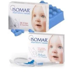 Isomar Aspiratore Nasale Set Completo + 3 Filtri di Ricambio