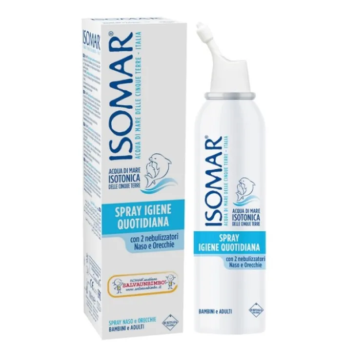Isomar Naso e Orecchie Spray Igiene Quotidiana 100 ml