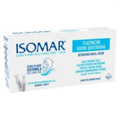 Isomar Soluzione Isotonica Acqua di Mare per Igiene Quotidiana 20 Flaconcini