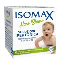 Isomax Naso Chiuso Soluzione Ipertonica 3% 20 Flaconcini