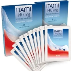 Itami 140 mg Cerotto Medicato Dolori Articolari 5 Cerotti
