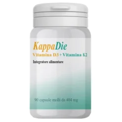 KappaDie 90 Capsule Molli - Integratore Vitamine D3 e K2