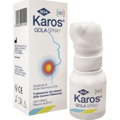 Karos Spray Orale 0,3% per Gola Infiammata 20 ml