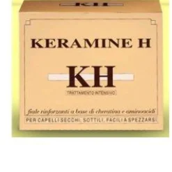 Keramine H Fascia Avorio 10 Fiale - Integratore per Capelli Secchi