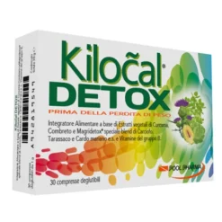 Kilocal Detox 30 Compresse - Integratore Prima della Perdita di Peso