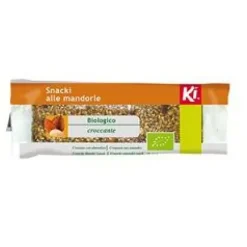 Ki Snacki' alle Mandorle Snack Croccante Biologico 25 grammi