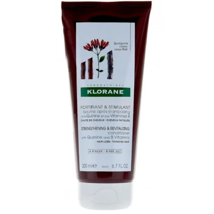 Klorane Chinina Balsamo Dopo-Shampoo Fortificante Stimolante 200 ml