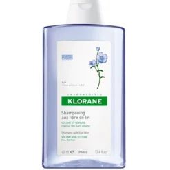 Klorane Fibre di Lino Shampoo Volumizzante Capelli Sottili 400 ml