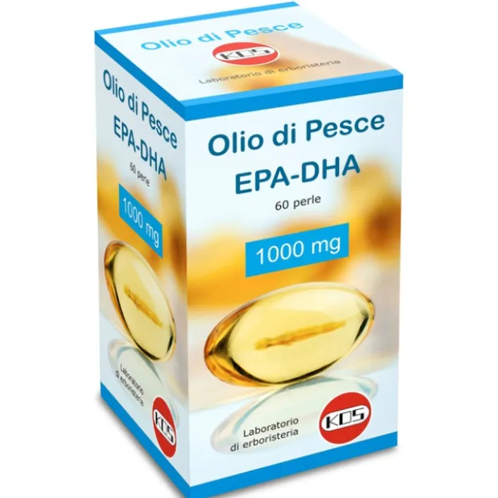 Kos Olio di Pesce 60 Perle - Integratore Funzione Cardiaca