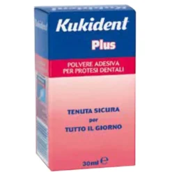 Kukident Plus Polvere Adesiva per Protesi Dentaria 30 grammi
