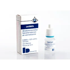 Lacrisol Collirio 50+ 4,5 mg Benzalconio Cloruro Flacone 10 ml