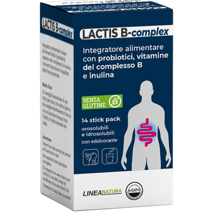 Lactis B Complex 14 Stick Pack - Integratore Alimentare