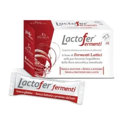 Lactofer Fermenti 12 Bustine - Integratore Fermenti Lattici