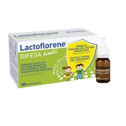 Lactoflorene Difesa Bimbi 10 Flaconcini - Integratore Sistema Immunitario