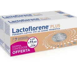 Lactoflorene Plus Bipack 7 + 7 Flaconcini - Integratore Alimentare Fermenti Lattici