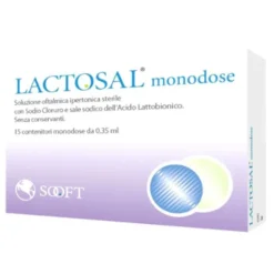 Lactosal Monodose Soluzione Oftalmica Ipertonica Sterile 15 Flaconcini
