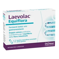 Laevolac Equiflora 12 Bustine - Integratore Alimentare