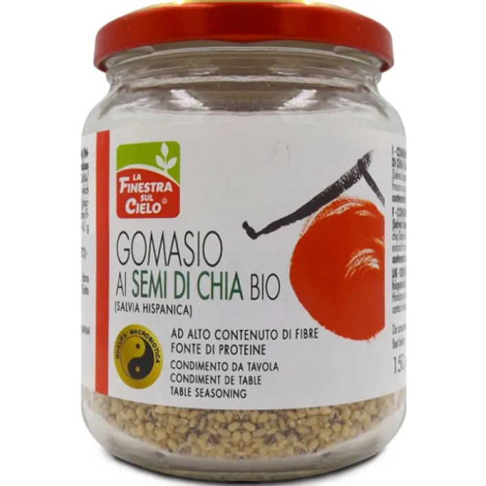 La Finestra sul Cielo Gomasio Semi Chia 150 grammi