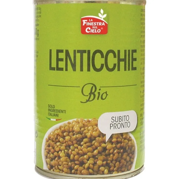 La Finestra sul Cielo Lenticchie Pronte Bio 400 grammi