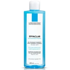 La Roche Posay Effaclar Gel Mousse Schiumogeno Purificante Pelle Grassa e Sensibile 400 ml