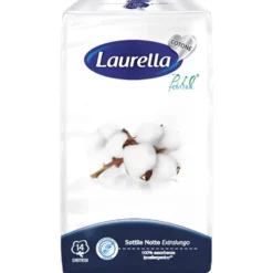 Laurella Assorbenti in Cotone Sottile Notte Disteso 14 pezzi