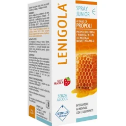 Lenigola Junior Spray Lenitivo Gusto Fragola 20 ml