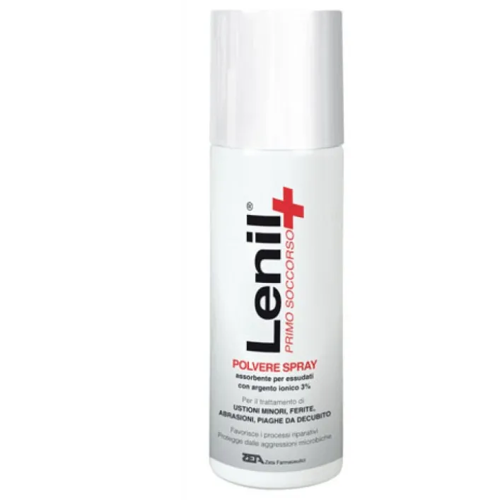 Lenil Primo Soccorso Polvere Spray Ustioni e Ferite 125 grammi