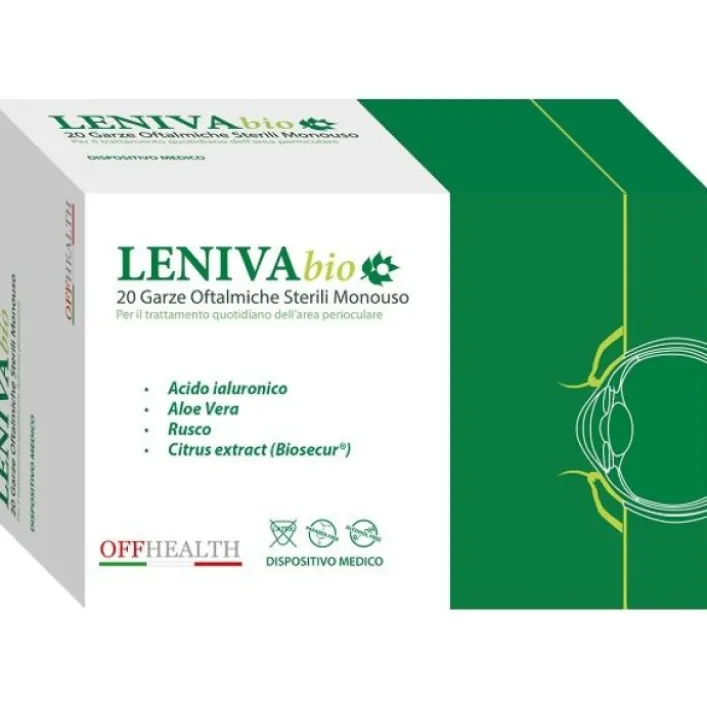 Leniva Bio Garze Oftalmiche 20 pezzi
